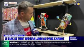 Le Salon international de l'art contemporain se tient jusqu'à lundi au parc Chanot