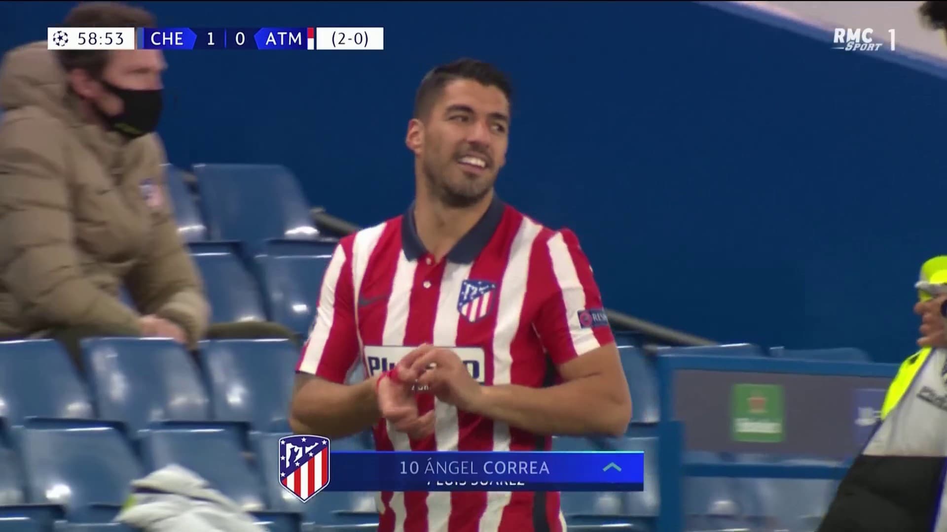 Le sourire jaune de Suarez Le sourire jaune de Suarez