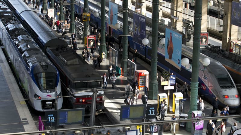 Le trafic est fortement perturbé gare du Nord ce mardi.