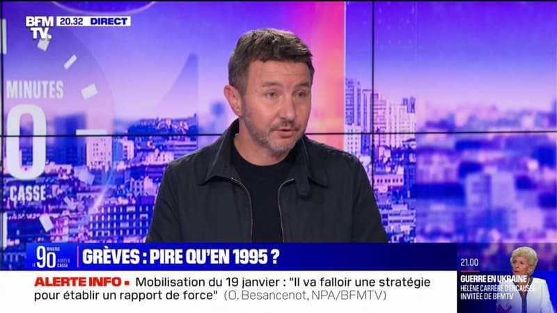Olivier Besancenot sur la grève du 19 janvier: « Une journée ne suffira pas »