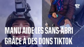 Il cuisine et distribue des plats chauds aux sans-abri grâce à des dons qu'il récolte sur TikTok