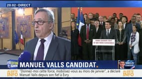 Candidature de Valls: "Il a dit les choses avec franchise", Francis Chouat