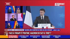 "Effort de guerre" pour l'Ukraine : "Macron est un stand-upper qui est là pour séduire les Français"