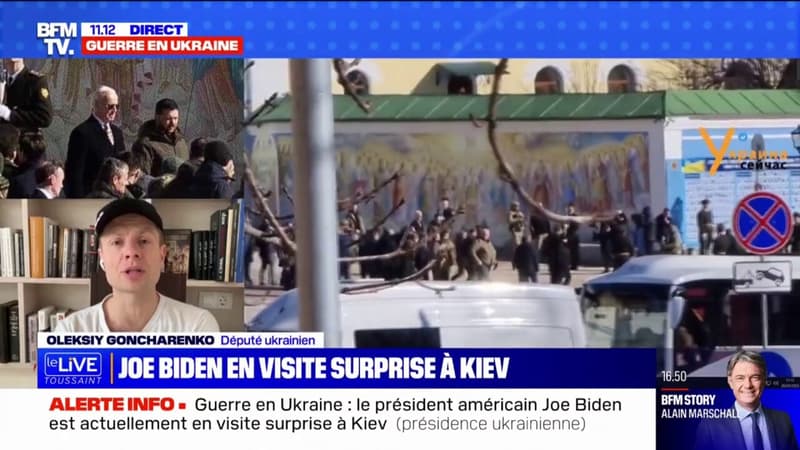 Visite de Joe Biden à Kiev: 