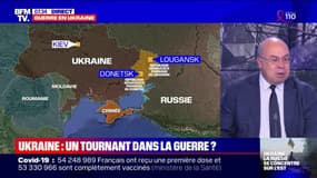 Guerre en Ukraine: pour Christian Makarian, l'annonce russe de se concentrer sur le Donbass "peut être une manoeuvre pour entamer des négociations"