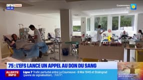 Paris: l'EFS lance un appel au don du sang pour relancer les collectes