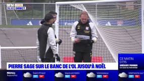 Ligue 1: Pierre Sage va rester entraîneur de l'OL jusqu'à Noël