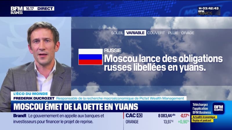 L'éco du monde : La Russie émet de la dette en yuans pour la première fois - 02/12