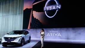 L'Ariya, l'un des véhicules qui doit contribuer au renouveau de Nissan.