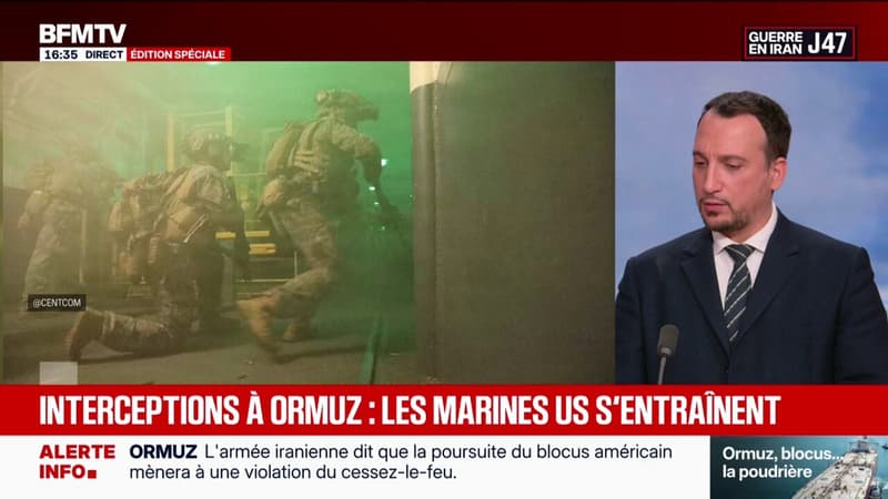 Blocus du détroit d'Ormuz: le CENTCOM diffuse des images des Marines en entraînement