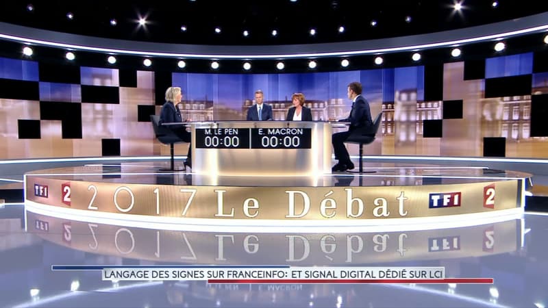 Emmanuel Macron et Marine Le Pen, candidats au deuxième tour de l'élection présidentielle.