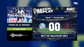 Strasbourg 1-1 Reims : Les Alsaciens ne gagnent toujours pas (avec les commentaires RMC)
