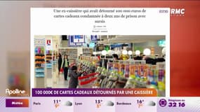 Police/Justice - 100.000 euros de cartes cadeaux détournés par une caissière
