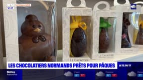 Les chocolatiers normands prêts pour Pâques