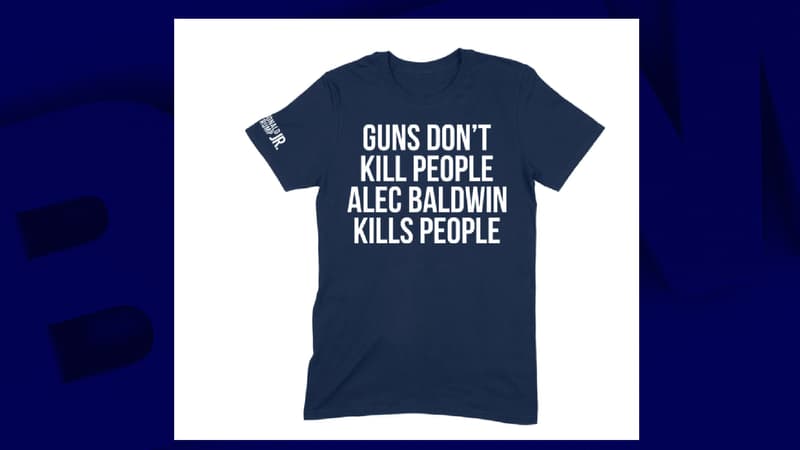 Un des tee-shirts proposés à la vente sur le site de Donald Trump Jr