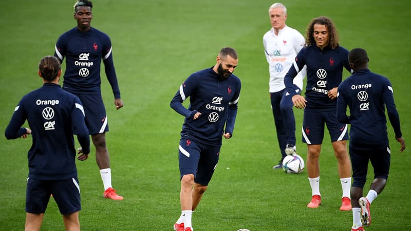 Equipe de France: les Bleus sont arrivés à Lyon, 1ères retrouvailles pour Benzema