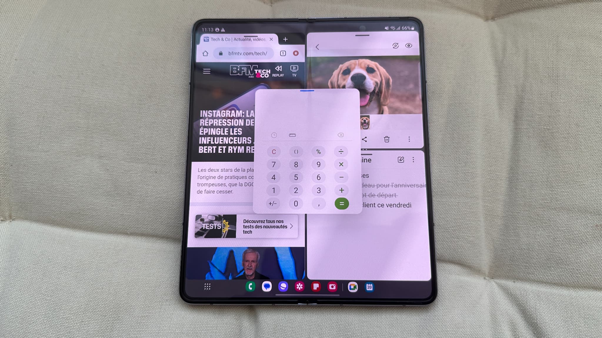 Le Galaxy Fold 5 s'autorise un petit lifting, niveau design Le Galaxy Fold 5 s'autorise un petit lifting, niveau design
