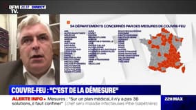Couvre-feu: Frédéric Cuvillier dénonce un "climat anxiogène" et appelle à "être beaucoup plus responsables sur la terminologie"