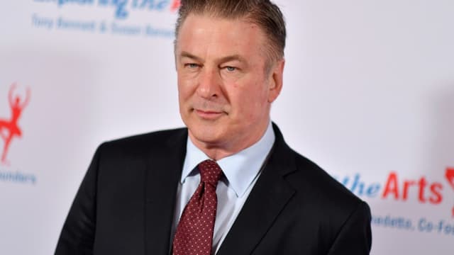 L'acteur américain Alec Baldwin, le 12 avril 2019 lors d'une soirée à New York (Etats-Unis)