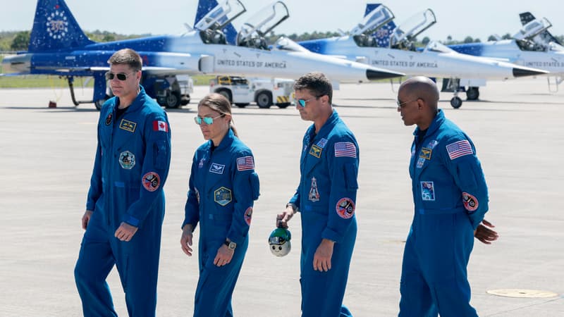 Décollage d'Artémis 2: qui sont les membres de l'équipage qui vont faire le tour de la Lune?