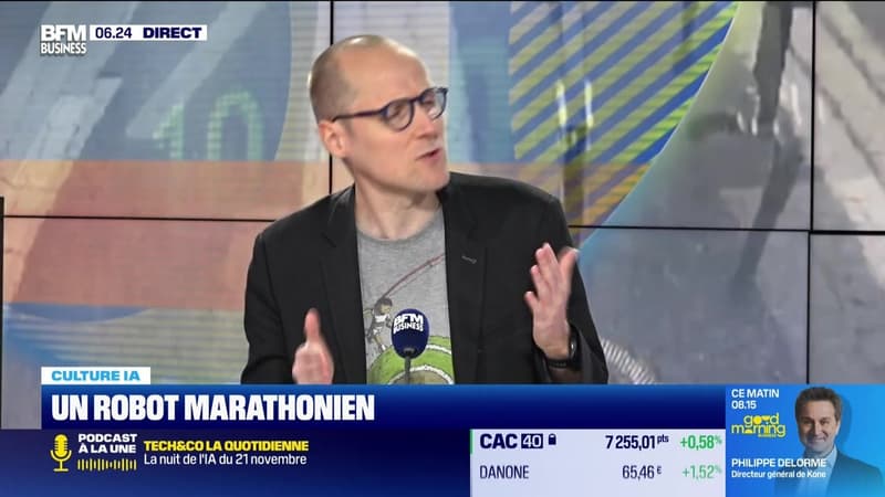 Culture IA : Un robot marathonien, par Anthony Morel - 25/11