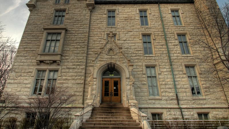 L'University Hall de l'université de Northwestern. 