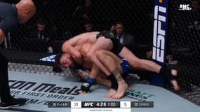 L'étranglement arrière de Brendan Allen sur Paul Craig