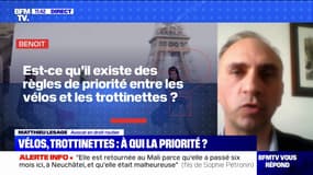 Vélos, trottinettes: à qui la priorité ? BFMTV répond à vos questions