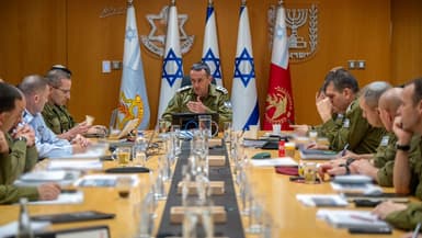 Herzi Halevi, le chef de l'armée israélienne, le 15 avril 2024.
