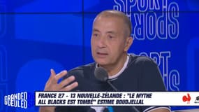 Mourad Boudjellal sur le plateau des Grandes Gueules du Sport