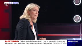Marine Le Pen est "convaincue" qu'elle peut être élue Présidente, car "les Français veulent une politique fondamentalement différente"