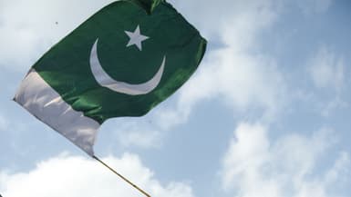 Le drapeau du Pakistan - Image d'illustration 