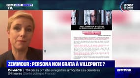 Clémentine Autain interpelle le propriétaire du parc des expositions de Villepinte où Éric Zemmour doit tenir son meeting