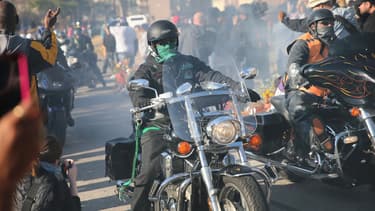 Neuf morts et plusieurs blessés dans une tuerie au Texas. Ici, des Bikers à ferguson. (Illustration)