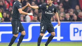 Karim Benzema et Nacho