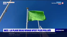 Nice: la plage Beau virage n'est plus polluée