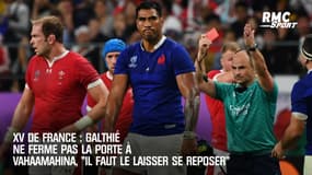 XV de France : Galthié ne ferme pas la porte à Vahaamahina, "il faut le laisser se reposer"