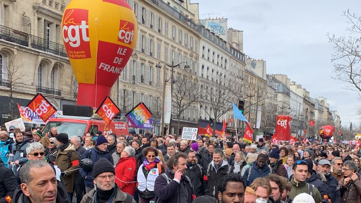 Manifestation à Paris le 11 mars Manifestation à Paris le 11 mars