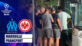 OM - Francfort : Les supporters allemands commencent à être acheminés au stade Vélodrome