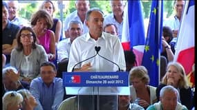 Lors d'un meeting à Châteaurenard, en août 2012, Jean-François Copé appelait à "une grande vague bleue" pour les municipales de 2014.