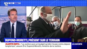 Dupond-Moretti, présent sur le terrain - 13/07