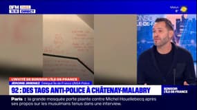 Hauts-de-Seine: des tags anti-police à Châtenay-Malabry