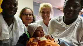 Un bébé né à bord de l'Aquarius en mai 2016