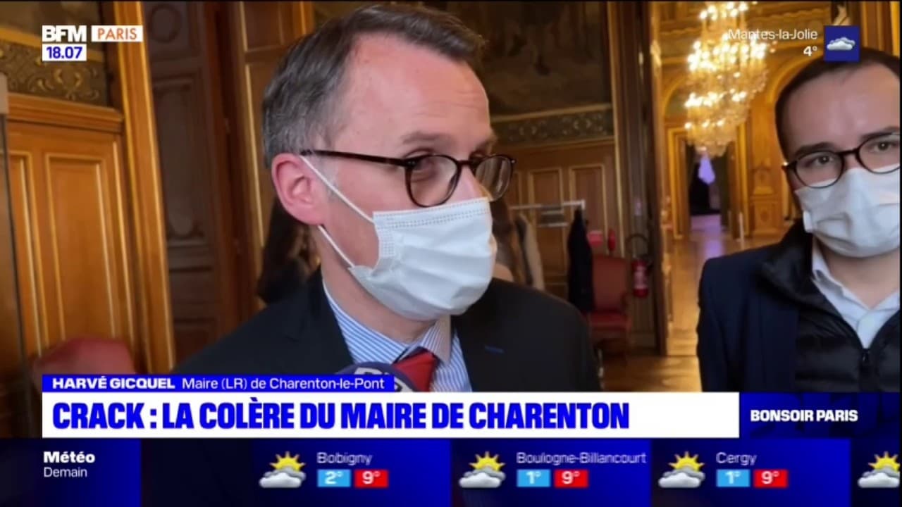Crack la colère du maire de CharentonlePont