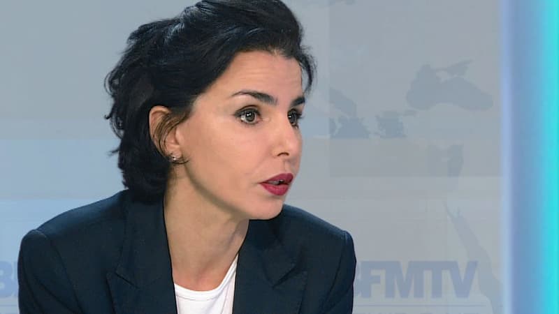 Rachida Dati sur le plateau de BFMTV, le 2 février 2015.