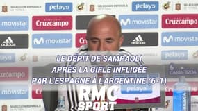 Le dépit de Sampaoli après la gifle infligée par l'Espagne à l'Argentine (6-1)
