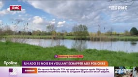 Un ado se noie en voulant échapper aux policiers 