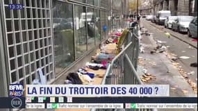 La fin du "trottoir des 40.000" migrants devant le centre d'accueil du 10e arrondissement de Paris ?