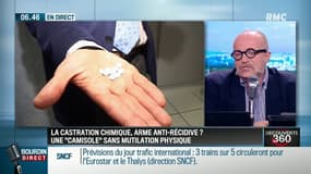 "Soit par comprimés, soit par piqûre,ça lutte contre la testostérone et diminue la libido, les érections et la fantasmatique"