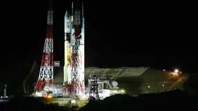 La fusée H-2A a décollé depuis la base de Tanegashima au sud du Japon.